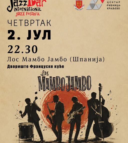 Барселонски квартет „Лос Мамбо Јамбо“ стиже на „Џезибар“: Вече врхунског џеза у Краљеву