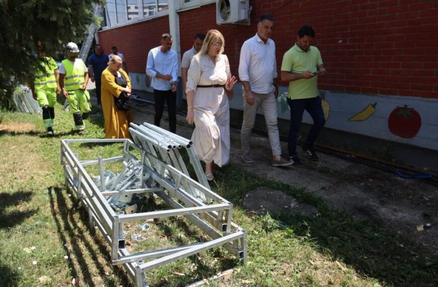 Радови на вртићу „Дечја радост“ теку по плану, завршетак реконструкције до јесени
